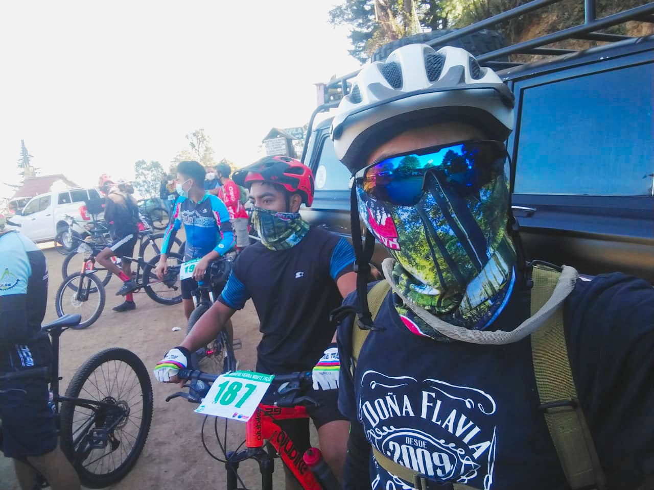El uso cotidiano de la bicicleta como medio de transporte, llevó a Marcos Jair Maximiano Confesor a practicar el ciclismo de montaña.