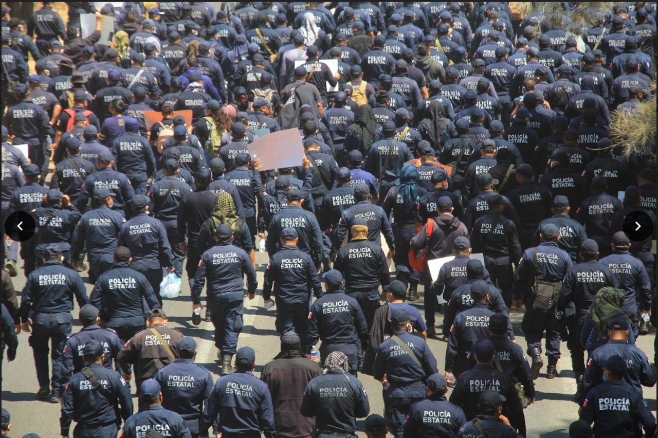 La asociación está integrada por policías activos y jubilados. Emilio Morales Pacheco